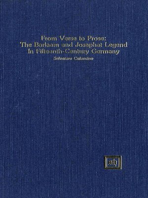 cover image of From Verse to Prose